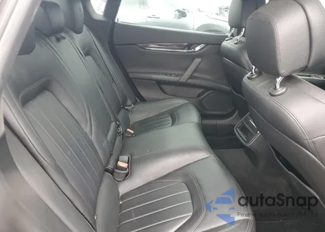 2014 Maserati Quattroporte S z USA, uszkodzony, nr VIN ZAM56RRA6E1089719